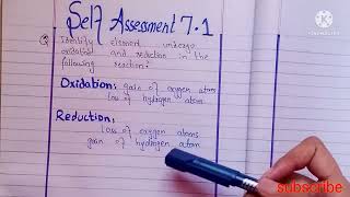 Self assessment exercise 71 Class 9th chemistry  Study conscious [upl. by Turrell590]