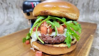 How to Make a Bruschetta Burger [upl. by Dnilazor]