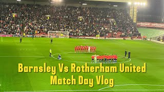 Barnsley 20 Rotherham United Vlog  202425 [upl. by Inram]