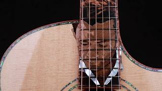 Driftwood Guitars Inlay Details [upl. by Ainnet]