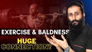 Does ExerciseWeight Training Cause Hair Loss  Bearded Chokra [upl. by Donela]