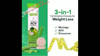 OZiva ACV Moringa For Weight Loss  3in1 shortsytshortsshortfeedsvirala [upl. by Atalayah]