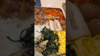 Korean lunch  Korean restaurant cooking vairalshort [upl. by Arahsat]