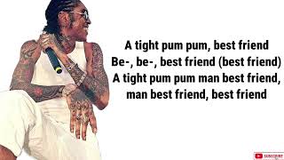 Vybz Kartel Best Friend Official Lyrics [upl. by Neerak]