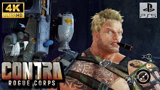 Contra Rogue Corps  PS5  4K [upl. by Kissel]