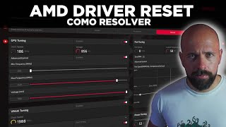 Como Resolver Problema do Driver AMD Fazer Reset nas Configs [upl. by Okubo]