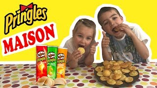 Comment faire des PRINGLES MAISON ou pas   KID STUDIO TEST [upl. by Malan925]