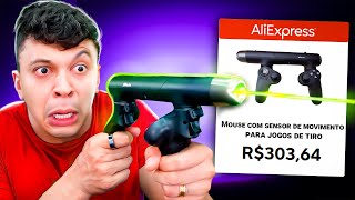 COMPREI um CONTROLE HACKER para jogos de T1R0 É BOM ou NÃO 🤔 [upl. by Shugart]