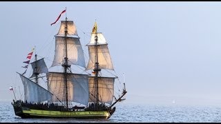 Hanse Sail 2011  Vollschiff Sørlandet  Mitsegeln [upl. by Amron]