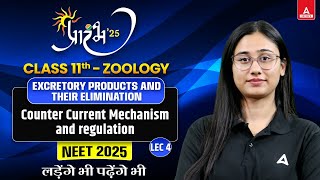 EXCRETORY PRODUCT AND THEIR ELIMINATION CLASS11NEET2025  COUNTER CURRENT MECHANISM AND REGULATION [upl. by Bubalo]