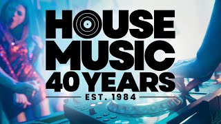 SLYVER  House Music 40 Years  Chicago House Mix [upl. by Ttezil]