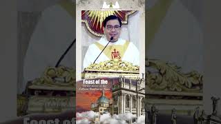 Salya sa Biyaya  FrJun Homily  QuiapoChurch Shorts Excerpt ShotVideo [upl. by Sami113]