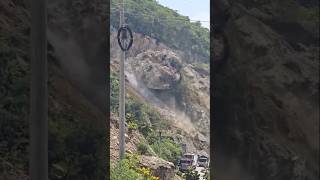 Big landslide dawan ne road nplroadtravel skdvolg shorts [upl. by Ettenom958]