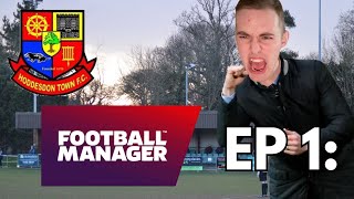 My Football Manager  Hoddesdon Town Ep 1 [upl. by Catlee737]