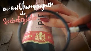 Rosé Brut Champagner als Speisebegleiter Gourmondo Food Studio [upl. by Blainey67]