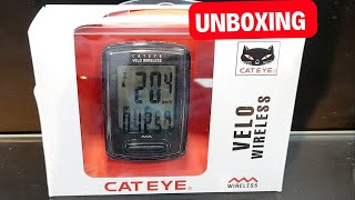 Unboxing Cateye velo wireless 4k [upl. by Ahtanoj]