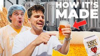 How BELGIAN PILS BEERS Are Made 🍻🇧🇪 Tout Bien Brewery Tour [upl. by Munt]