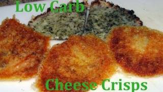 Atkins Diet Recipes Low Carb Cheese Crisps IF [upl. by Okajima519]