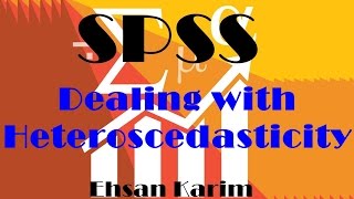 Dealing with Heteroscedasticity in SPSS [upl. by Derward]