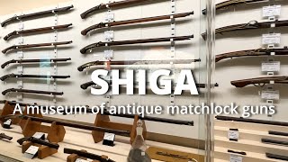 A museum of antique matchlock guns in Japan [upl. by Yelloh]