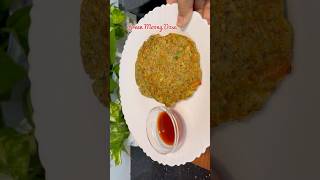 Green Moong Dosa I moong dosa pesarattu trending short shortsvideo [upl. by Dnalyar]