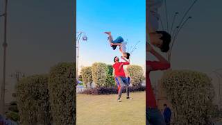 😱💪🏻Gymnastic flipper ticktocksong youtubevideo spiderman dackflip punjabisong halloween [upl. by Volding447]