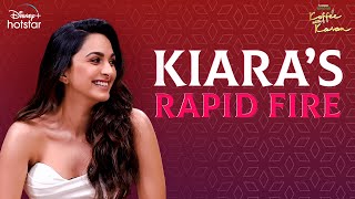 Kiara’s Cool Rapid Fire Round  Hotstar Specials Koffee With Karan S7  DisneyPlus Hotstar [upl. by Anitneuq]