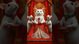 Cute cat dancing video 😍🐱 cat rat catdance ratdance [upl. by Haelat]