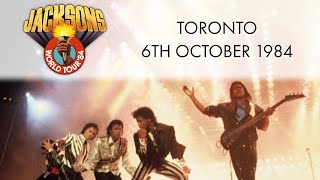 The Jacksons  Victory Tour Toronto 6th October 1984 [upl. by Venetia]