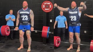 The Mountains 1000 lbs RAW Deadlift [upl. by Tsirc]