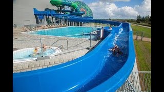 Wild River  Lalandia Billund Denmark  Water Slide in Denmark [upl. by Ullman]