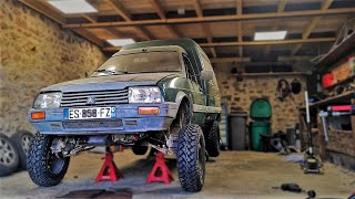 Des PNEUS ENORMES pour le C15 TURBO 4x4 [upl. by Mihe34]