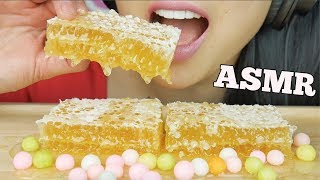 ASMR HONEYCOMB  POP ROCKS SOFT STICKY CRACKLING POPPING EATING SOUNDS NO TALKING  SASASMR [upl. by Jerome]