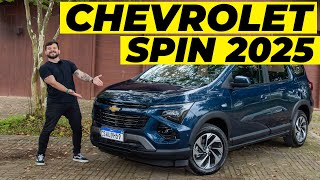 CHEVROLET SPIN 2025 Mudou bastante mas será que supera o Citroen Aircross [upl. by Swain]