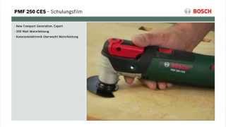 Tutorial Multifunktionswerkzeug PMF 250 CES von Bosch [upl. by Zischke]