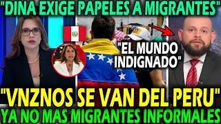 quotES UN ABUSOquot PRENSA INTERNACIONAL ENFURECIDA POR EXIGENCIA DE PAPELES MIGRATORIOS EN PERÚ [upl. by Asenav673]