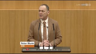 Peter Wurm  Volksbegehren quotNEIN zur Impfpflichtquot  122023 [upl. by Shannan]