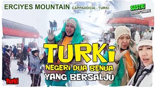 Seruu Yuuuk Lihat Salju Abadi di Erciyes Mountain Turkey [upl. by Nork]