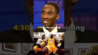 Kobe only slept 3 hours a day 🤯 kobe motivation shortsvideo shorts [upl. by Notlimah]