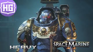 Warhammer 40000 Space Marine 2  Heavy Class Gameplay [upl. by Gautious]