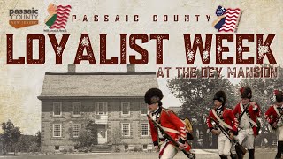 Loyalist Week Encampment at the Dey Mansion [upl. by Ennagem47]