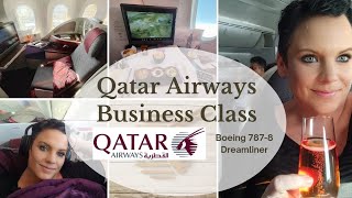 Trip Report  QATAR AIRWAYS Business Class  Boeing 7878  Al Mourjan Business Lounge The Garden [upl. by Tricia295]