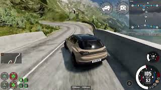 BeamNGdrive Cherrier Torraq Uphill Altitude Run [upl. by Olive]