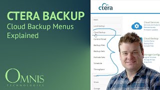 CTERA C200 Cloud Backup Menus Explained [upl. by Safoelc]