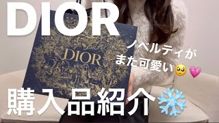 【DIOR】ノベルティついてきた🥳話題のコスメ購入品紹介🤣💗 [upl. by Weinhardt]