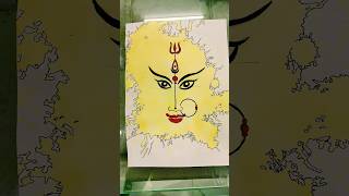 water drawing of Mata Durga🌟🌟 [upl. by Edualc704]