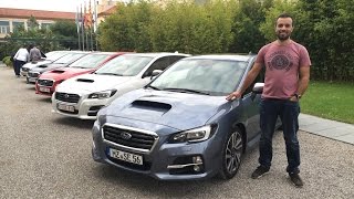 Subaru Levorg test sürüşü  Benzin TV 2015 [upl. by Anawat]