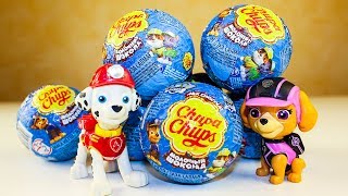 Чупа Чупс Сюрпризы Щенячий патруль Игрушки Видео для детей Unboxing surprise eggs Paw Patrol toys [upl. by Treb]