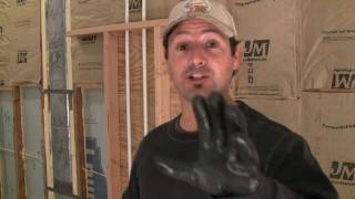 Wall Insulation  How to Insulate around Electrical Wires amp Outlets [upl. by Hctub192]