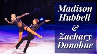 Olympic medalists Madison Hubbell and Zachary Donohue performing on Stars on Ice Tour in New Jersey [upl. by Nsaj]